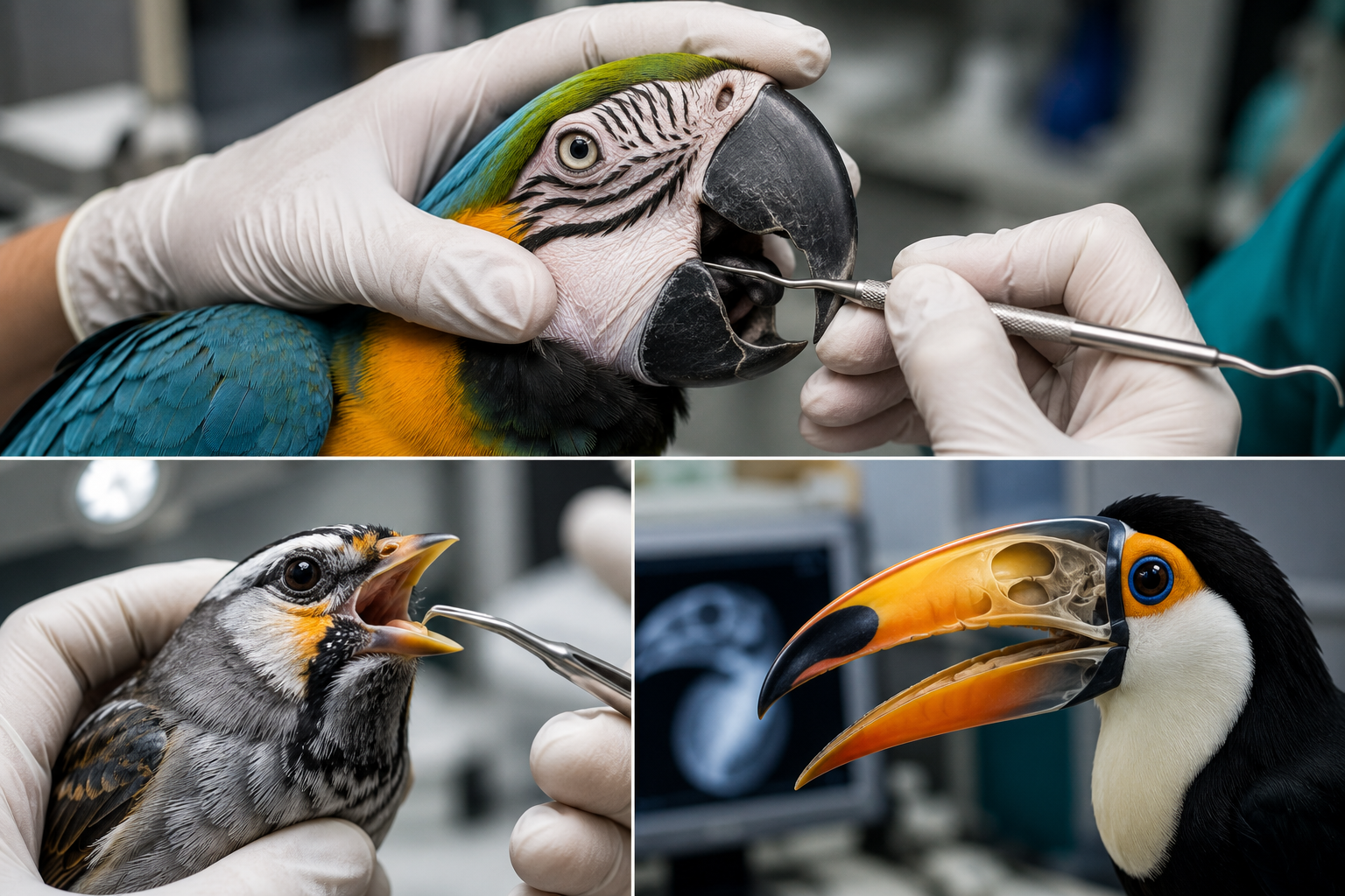 Odontoestomatologia Veterinária: a importância dos cuidados com a saúde bucal das aves em cativeiro