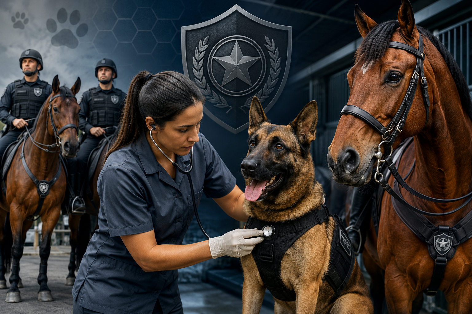 A importância da Medicina Veterinária na Polícia Militar