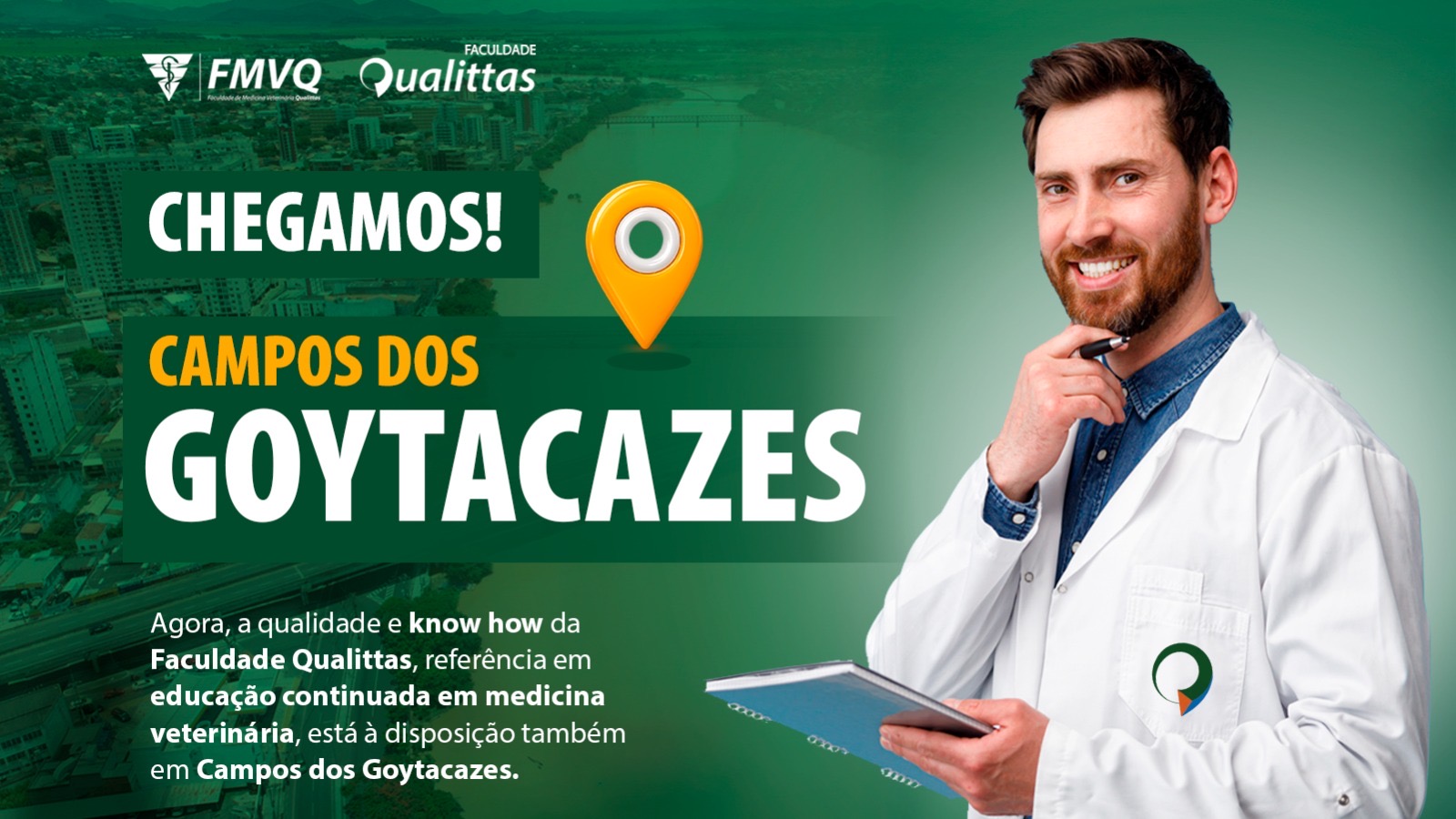 Pós-graduação em Medicina Veterinária em Campos dos Goytacazes: Qualittas amplia atuação no Norte Fluminense