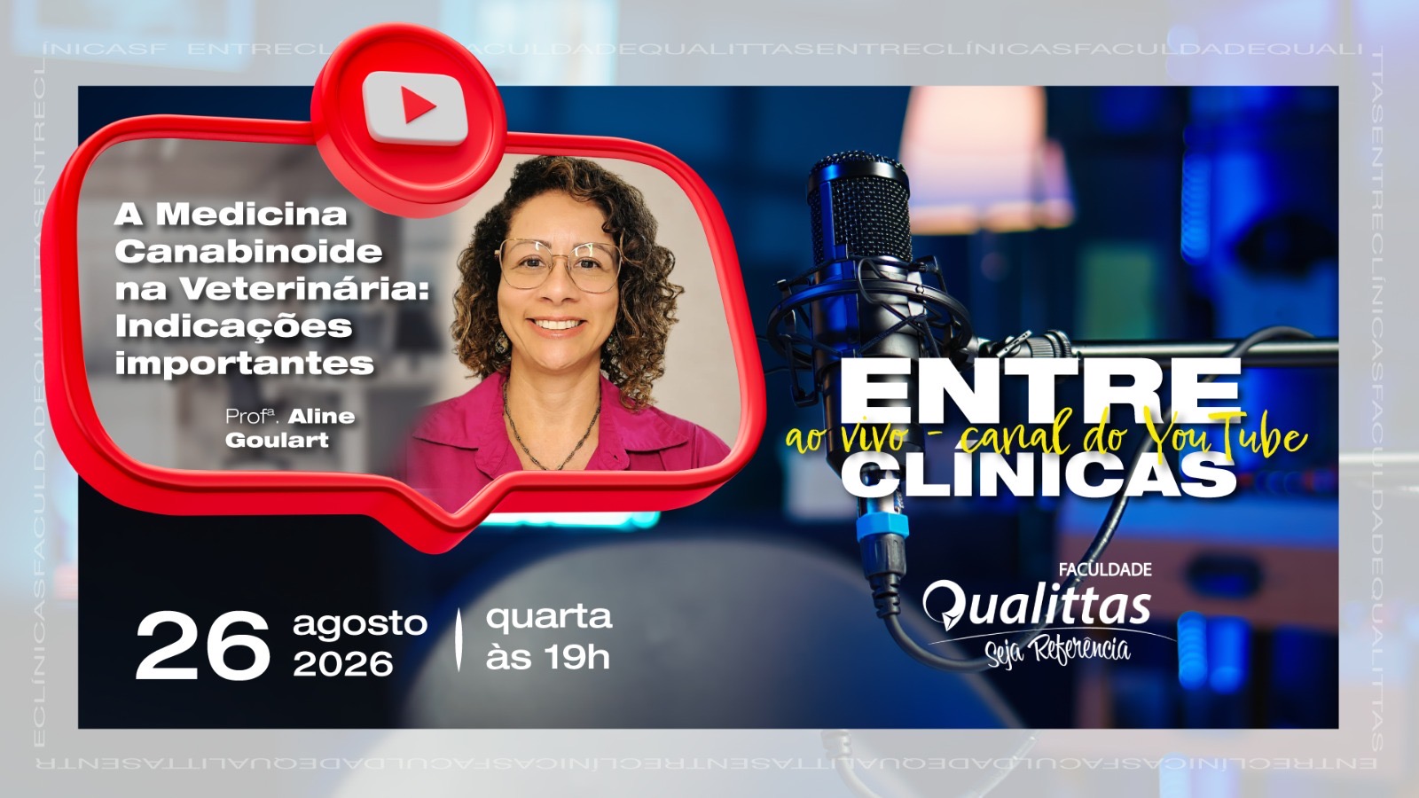 Medicina canabinoide na veterinária: Entre Clínicas debate possibilidades e cuidados no atendimento aos animais