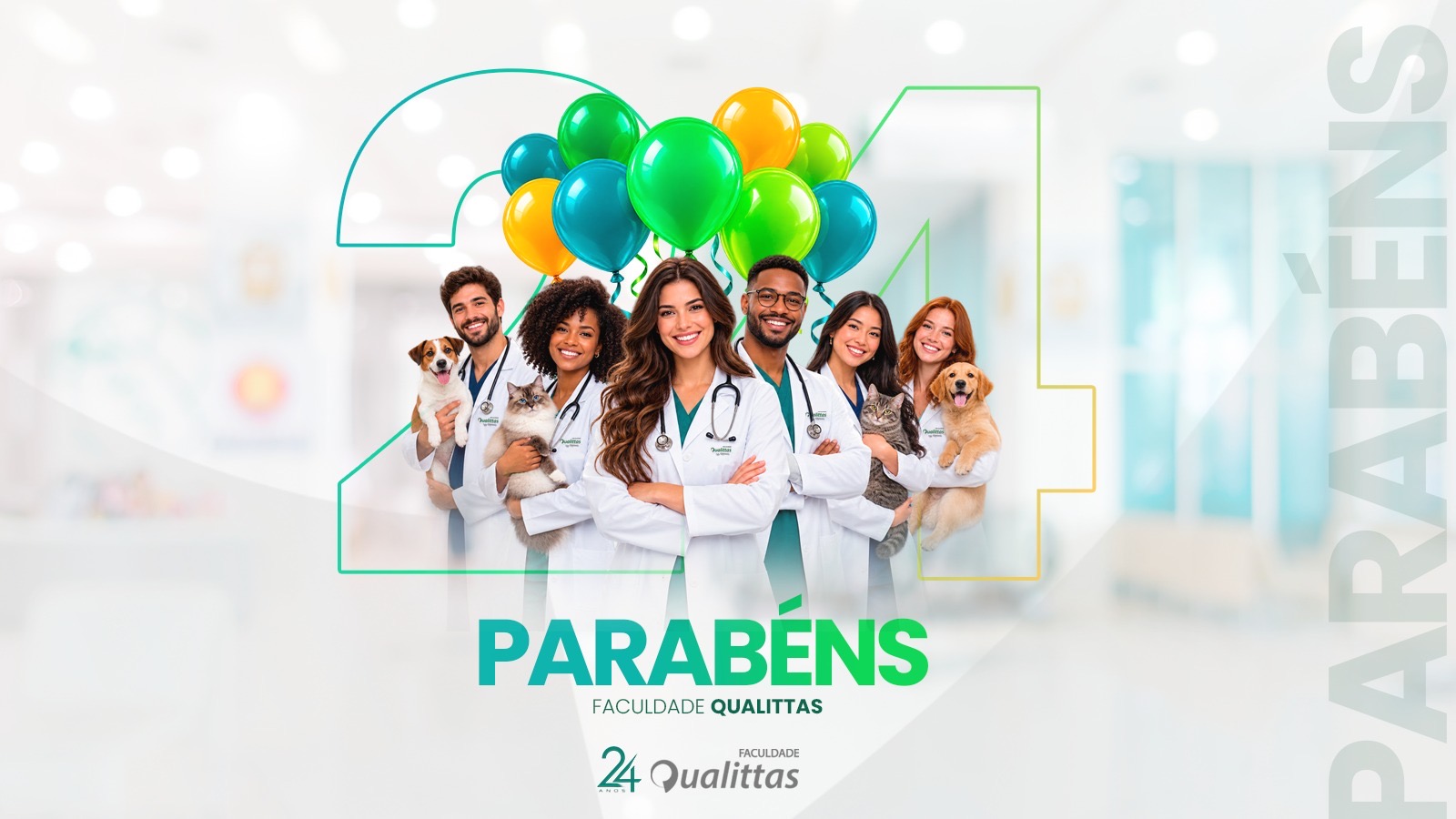 24 anos da Faculdade de Medicina Veterinária Qualittas: uma história que continua construindo o futuro
